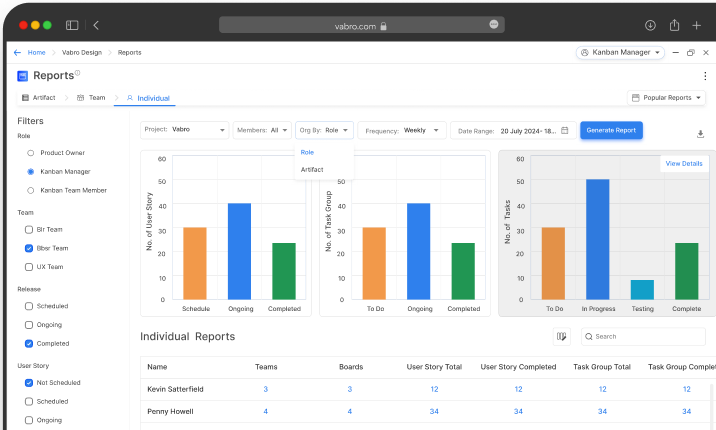 Custom Reports